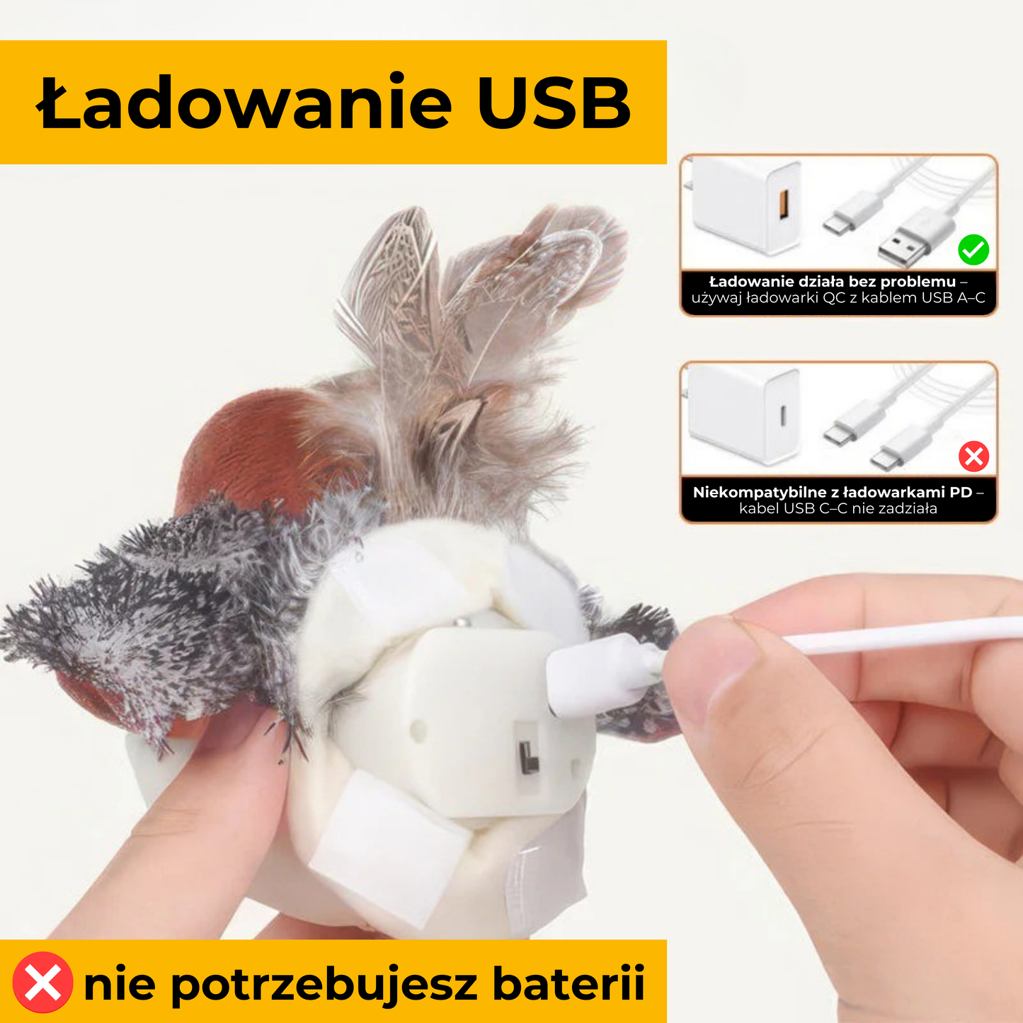 Zabawka Interaktywna PtaszekStaszek