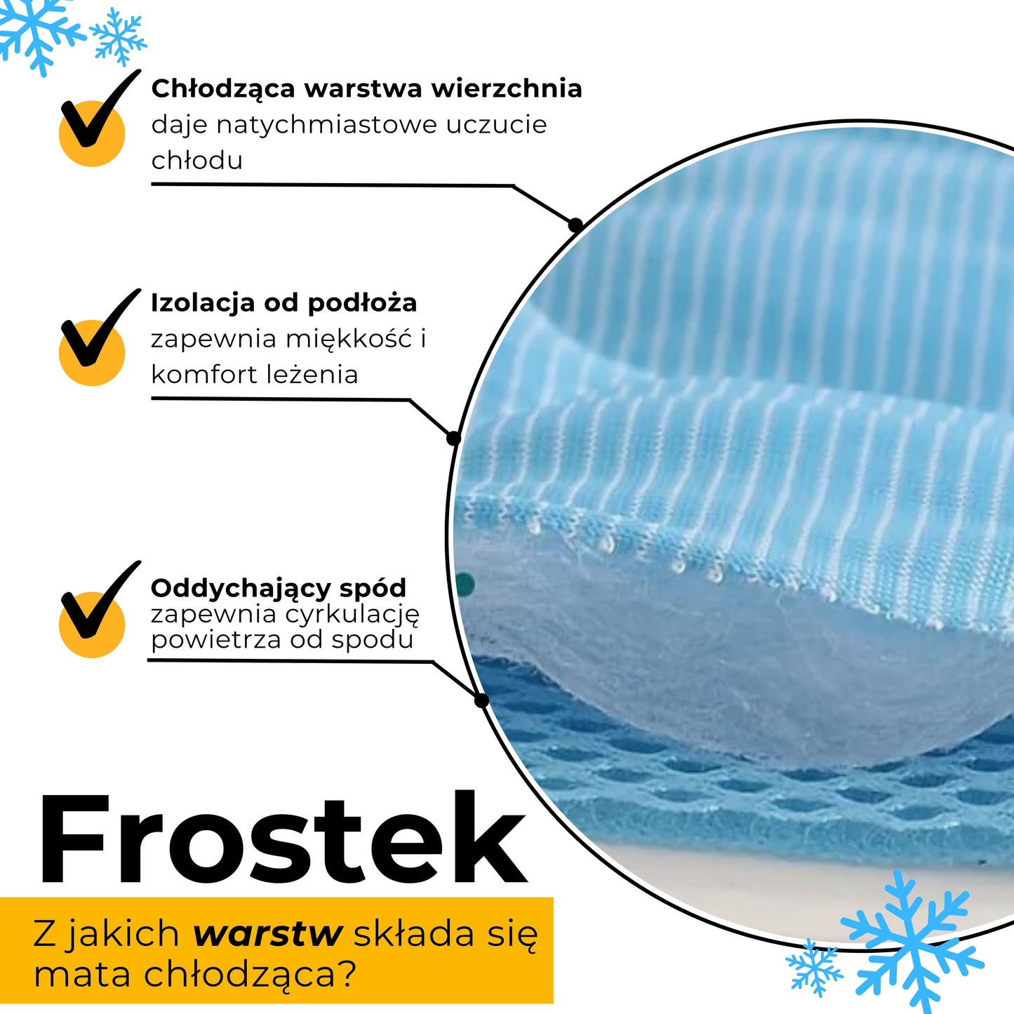 Mata chłodząca - Frostek