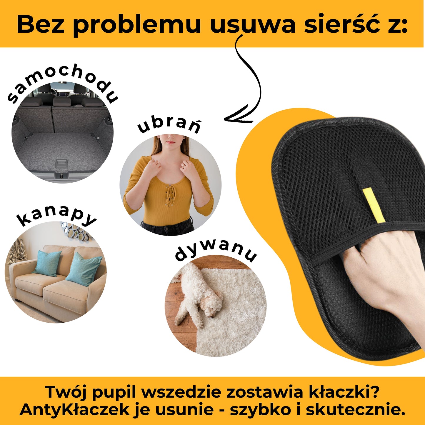 Rękawica AntyKłaczek