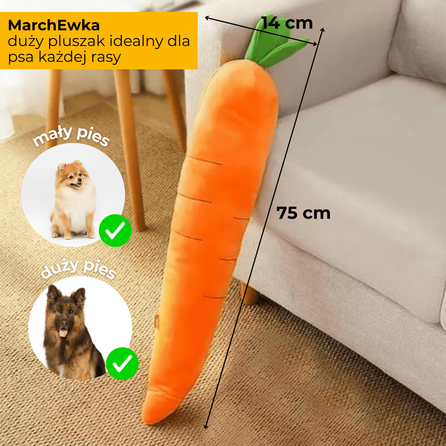 MarchEwka - uspokajająca pluszowa zabawka