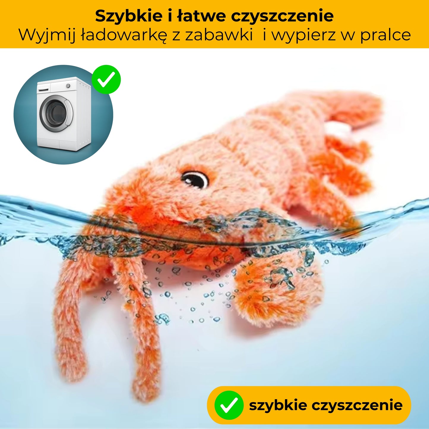 Szczypuś - maskotka interaktywna dla psów