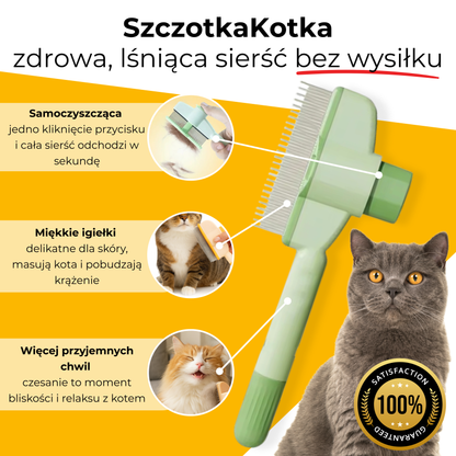 SzczotkaKotka - łatwe czesanie i piękne futerko