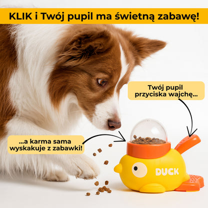 Kaczuszka - interaktywna zabawka podająca karmę