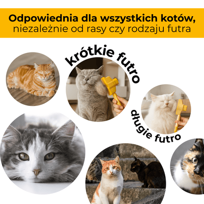 SzczotkaKotka - łatwe czesanie i piękne futerko