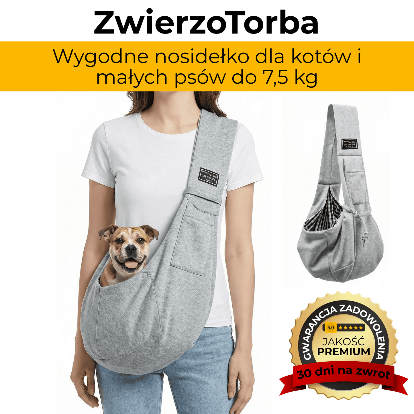 ZwierzoTorba - wygodne nosidełko