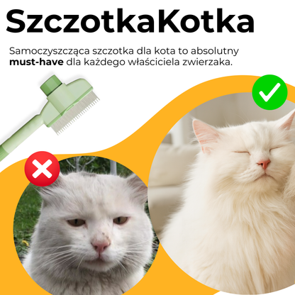 SzczotkaKotka - łatwe czesanie i piękne futerko