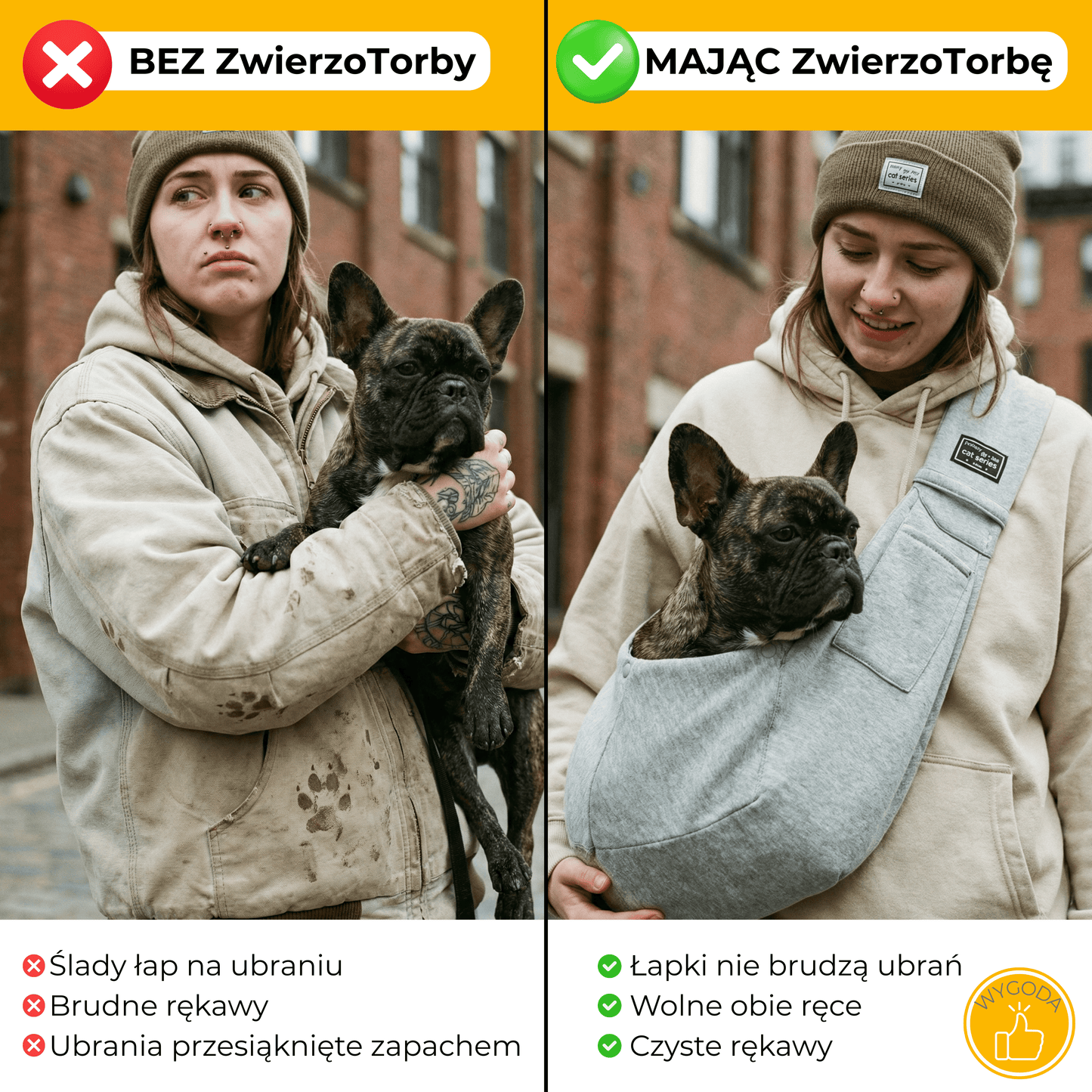 ZwierzoTorba - wygodne nosidełko