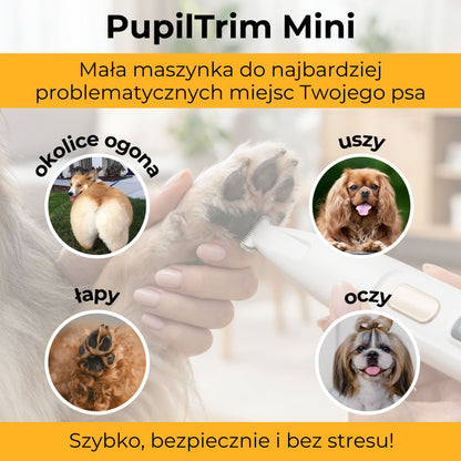 PupilTrim Mini - precyzyjny trymer dla zwierząt