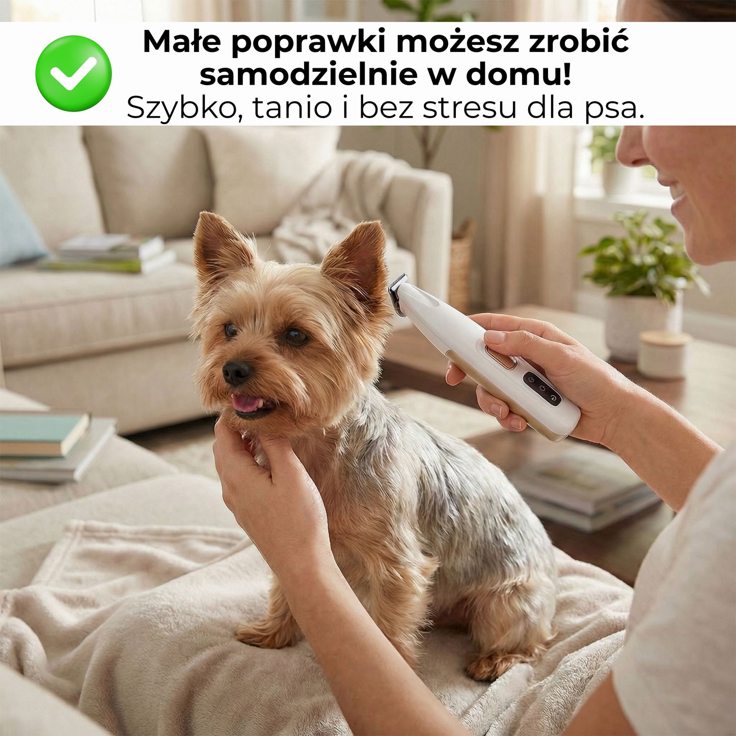 PupilTrim Mini - precyzyjny trymer dla zwierząt