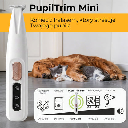 PupilTrim Mini - precyzyjny trymer dla zwierząt