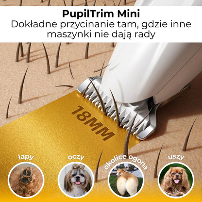 PupilTrim Mini - precyzyjny trymer dla zwierząt