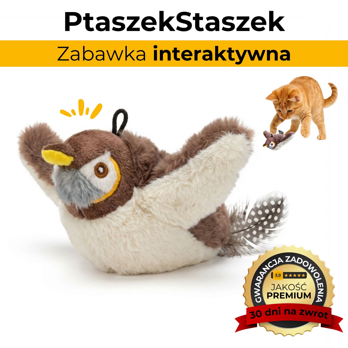 PtaszekStaszek - zabawka interaktywna