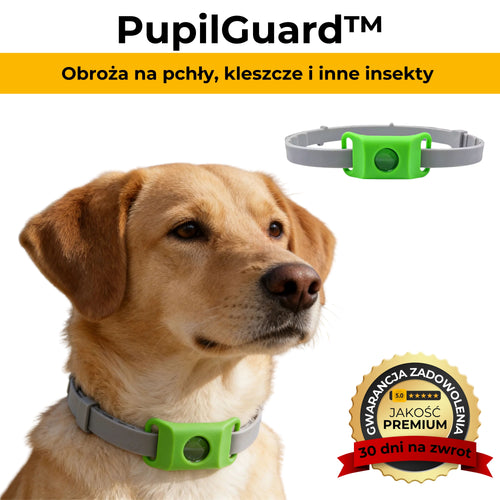 PupilGuard™ - obroża na pchły i kleszcze dla psów