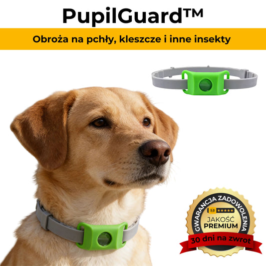 PupilGuard™ - obroża na pchły i kleszcze dla psów