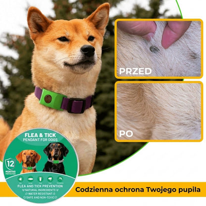 PupilGuard™ - obroża na pchły i kleszcze dla psów