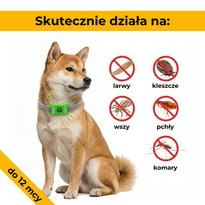 PupilGuard™ - obroża na pchły i kleszcze dla psów
