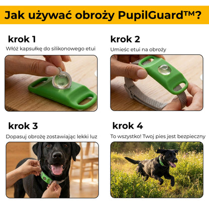 PupilGuard™ - obroża na pchły i kleszcze dla psów
