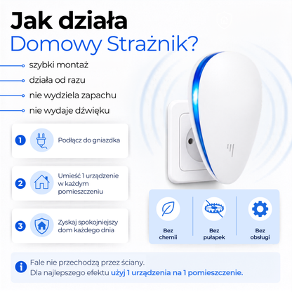 DomowyStrażnik - odstraszacz na owady i gryzonie