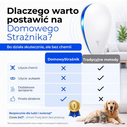 DomowyStrażnik - odstraszacz na owady i gryzonie