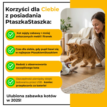 PtaszekStaszek - zabawka interaktywna