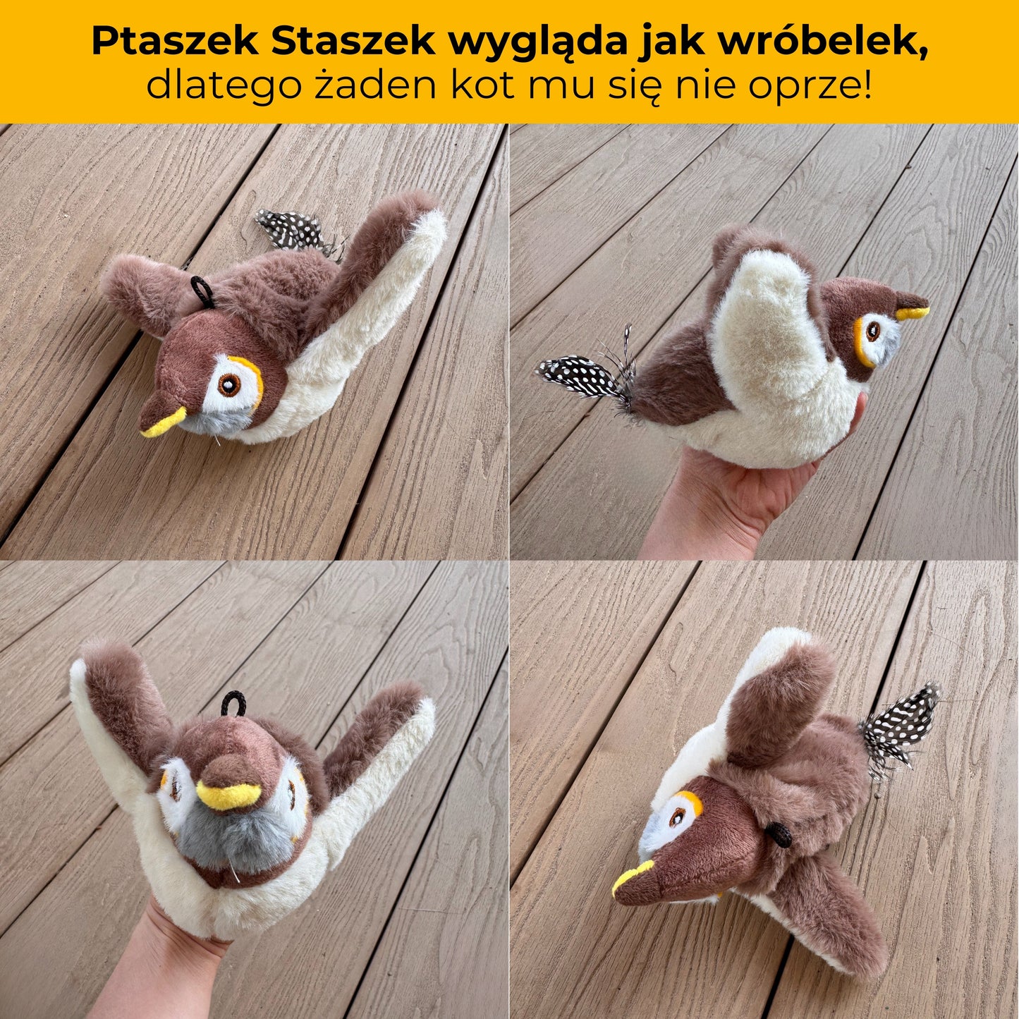 PtaszekStaszek - zabawka interaktywna