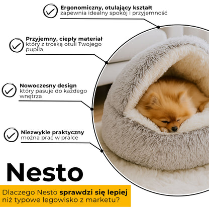 Nesto - przytulne legowisko dla Twojego pupila