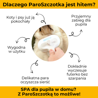 ParoSzczotka - skuteczna i bezpieczna pielęgnacja futerka