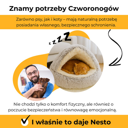 Nesto - przytulne legowisko dla Twojego pupila