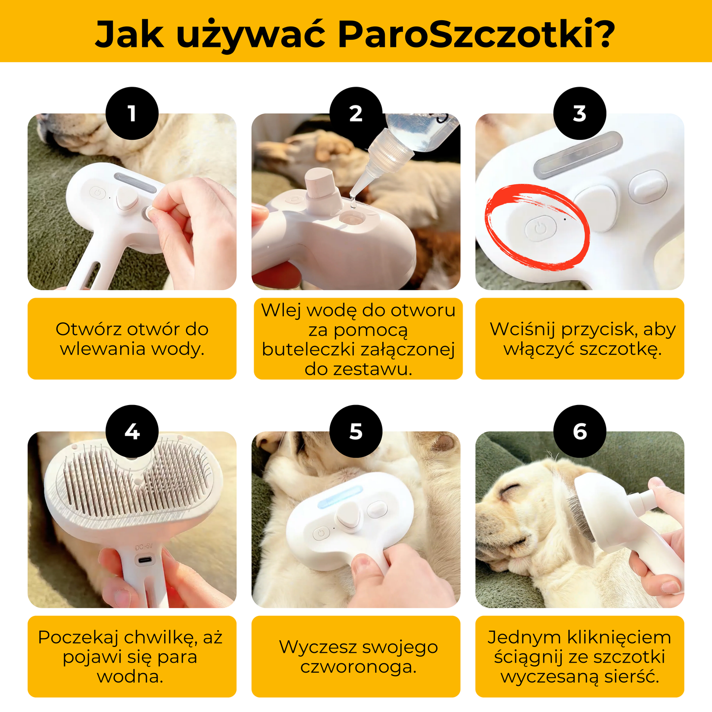 ParoSzczotka - skuteczna i bezpieczna pielęgnacja futerka