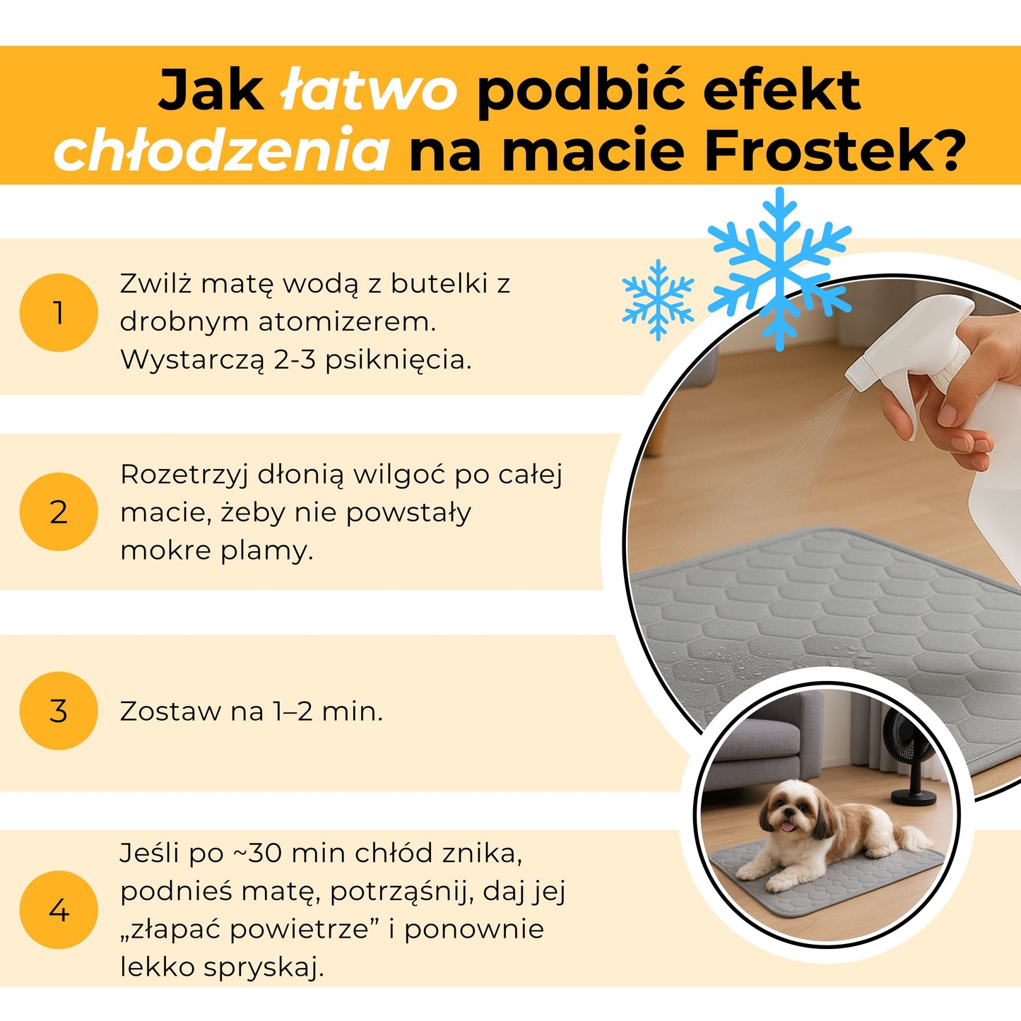 Mata chłodząca - Frostek