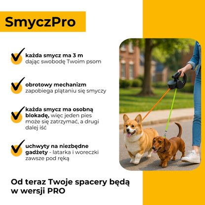SmyczPro - smycz, która nigdy się nie plącze