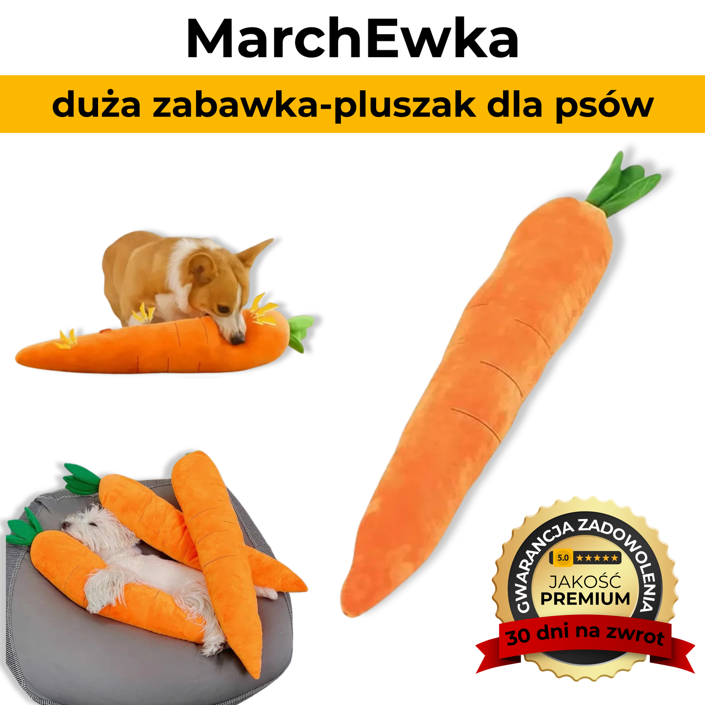 MarchEwka - uspokajająca pluszowa zabawka