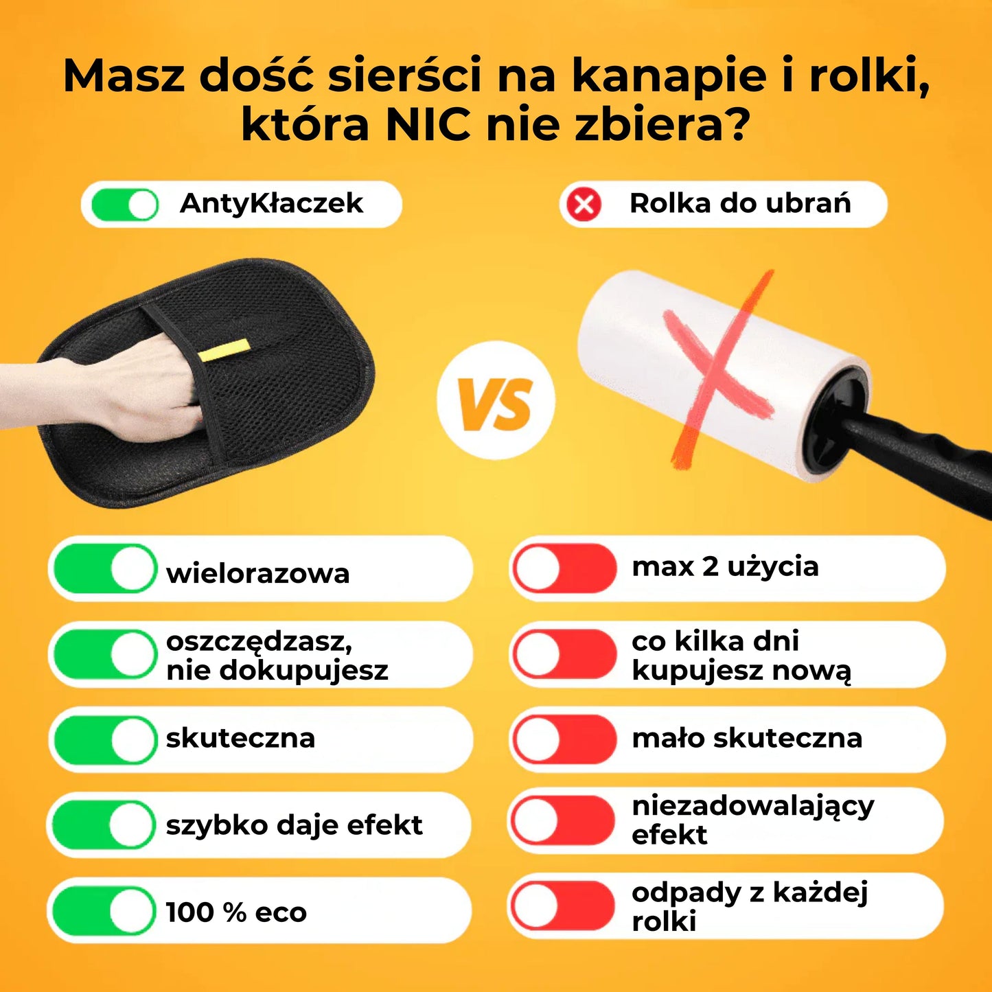 Rękawica AntyKłaczek