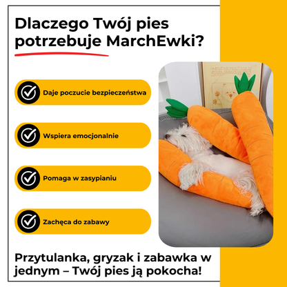 MarchEwka - uspokajająca pluszowa zabawka
