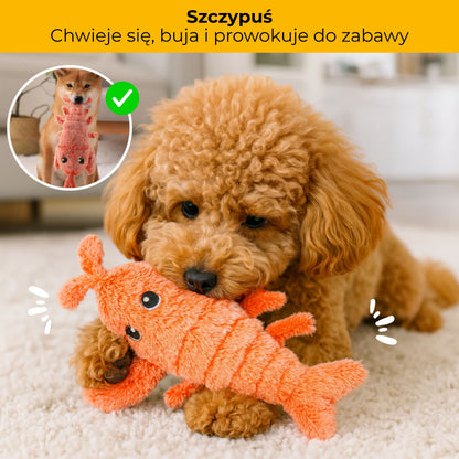 Szczypuś - maskotka interaktywna dla psów