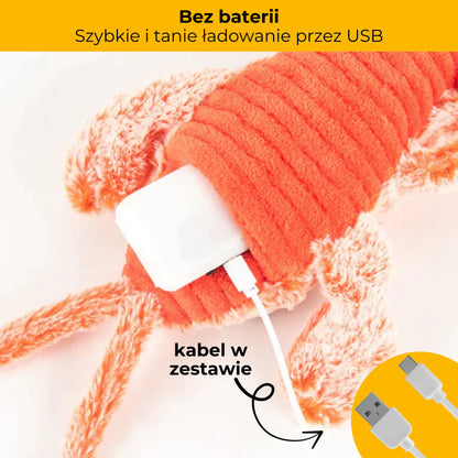 Szczypuś - maskotka interaktywna dla psów