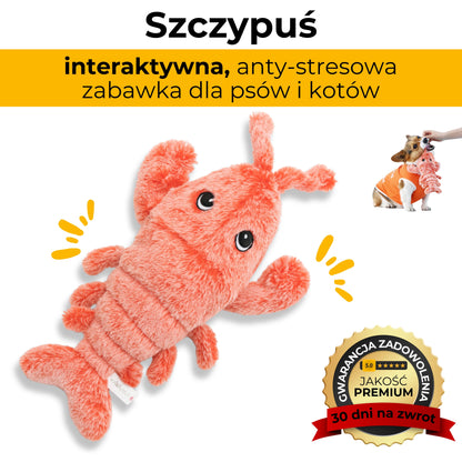 Szczypuś - maskotka interaktywna dla zwierząt