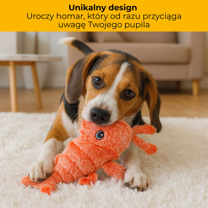 Szczypuś - maskotka interaktywna dla psów