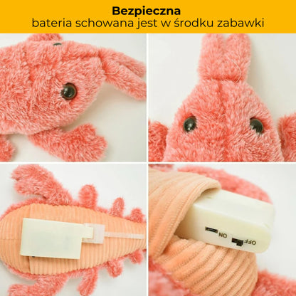 Szczypuś - maskotka interaktywna dla zwierząt