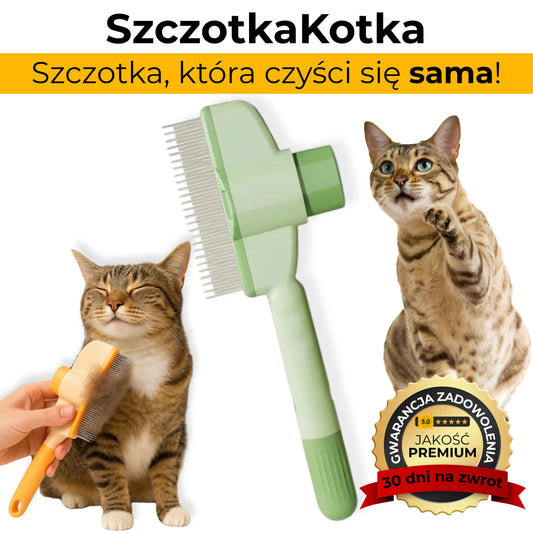 SzczotkaKotka - łatwe czesanie i piękne futerko