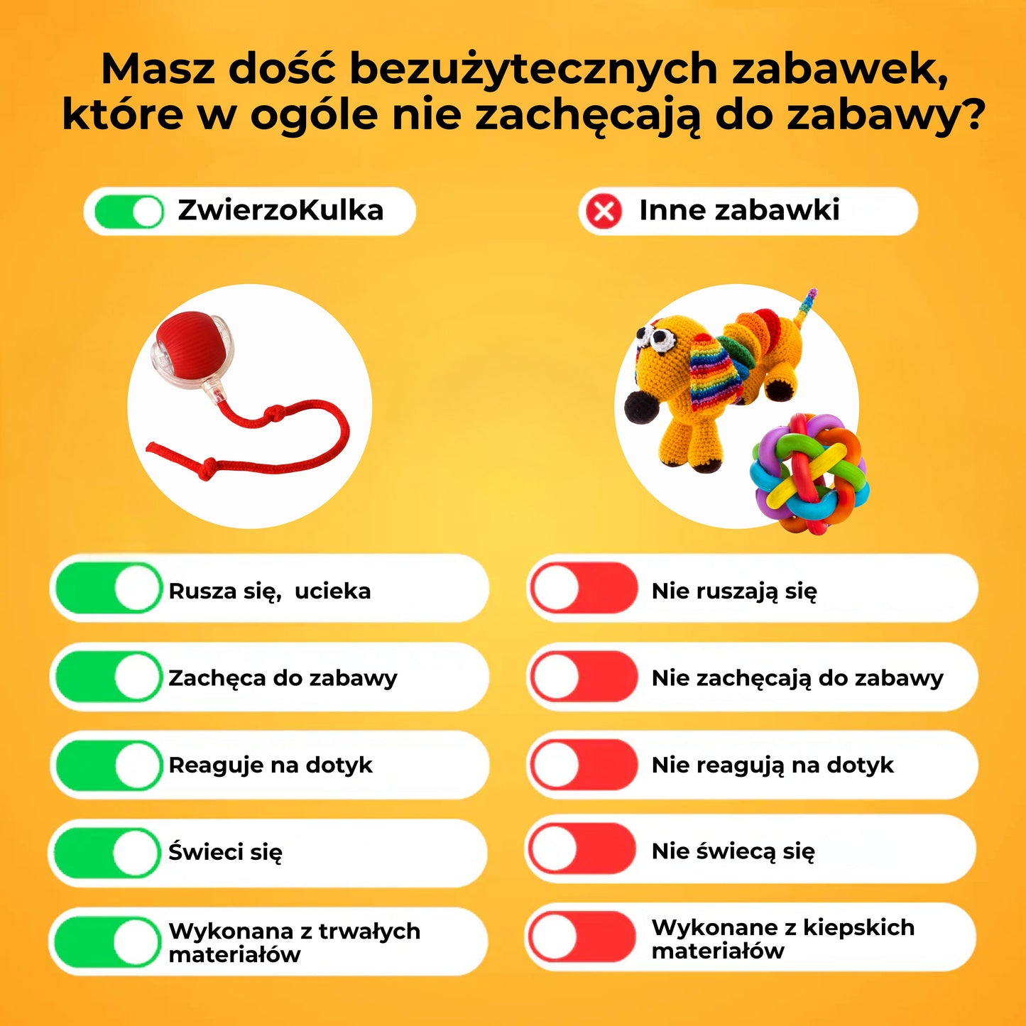ZwierzoKulka - inteligentna zabawka dla Twojego pupila