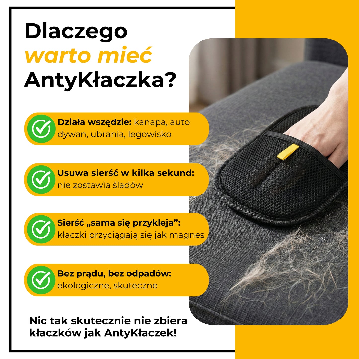 Rękawica AntyKłaczek